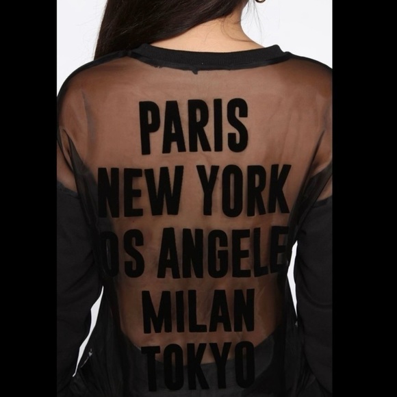 Fashion Nova Bucket List Sweater - Picture 1 of 3